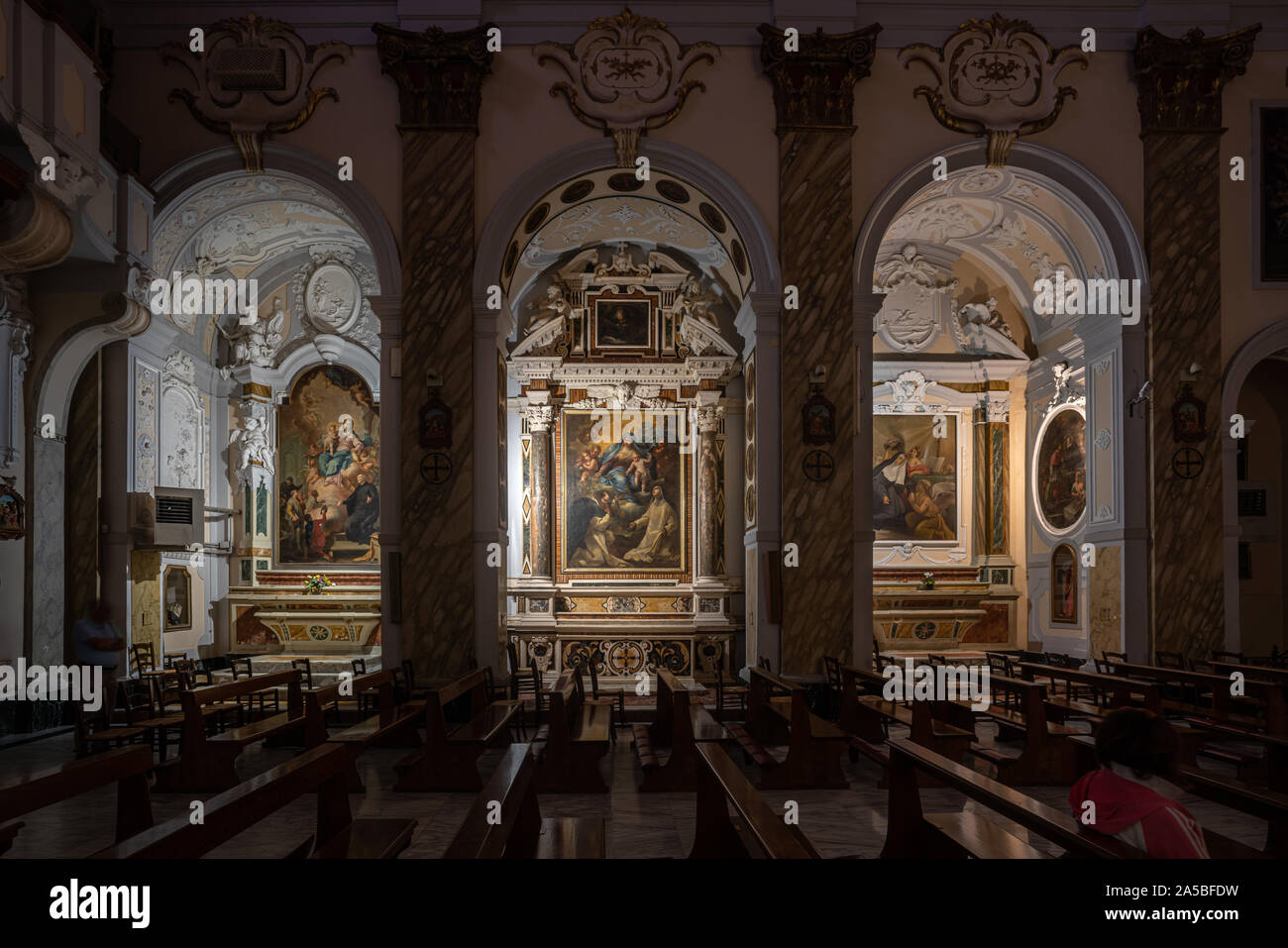 Iglesia de San Domenico. chieti, abruzzo, Italia Foto de stock
