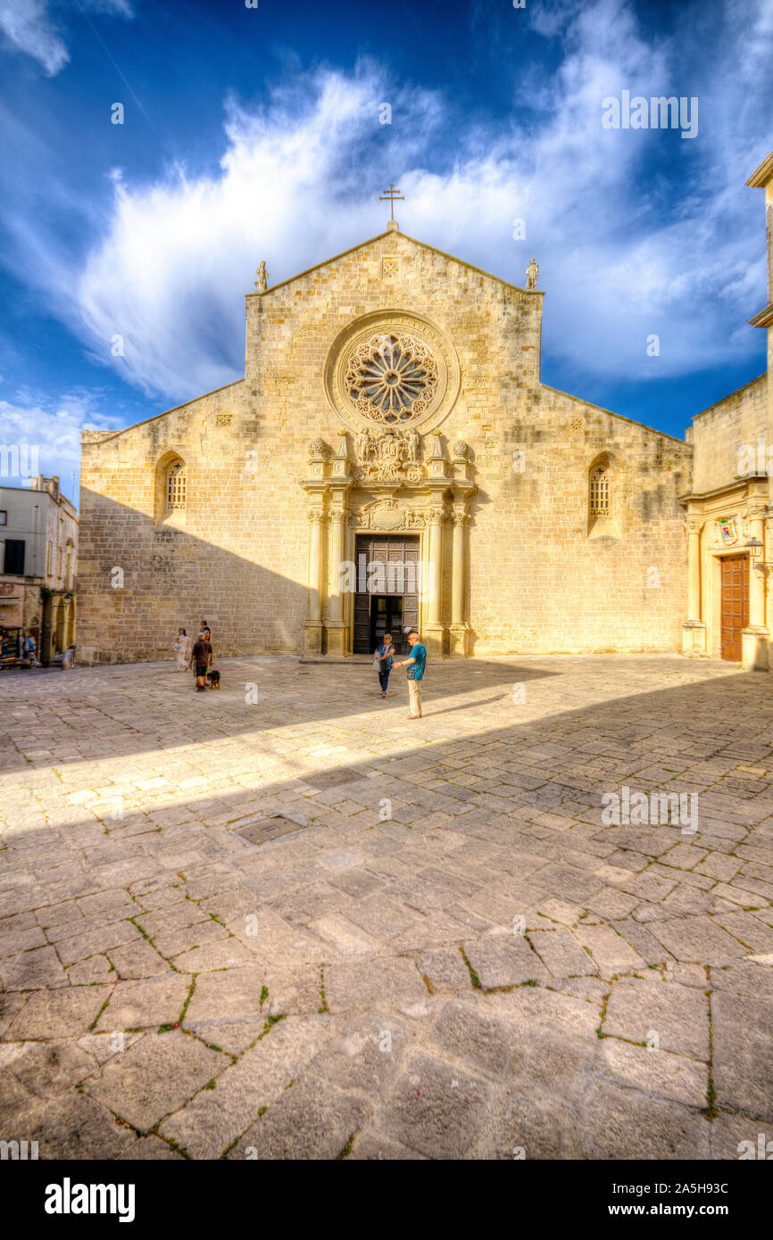 Italia, Apulia, Otranto, Santa Maria Annunziata catedral. Foto de stock
