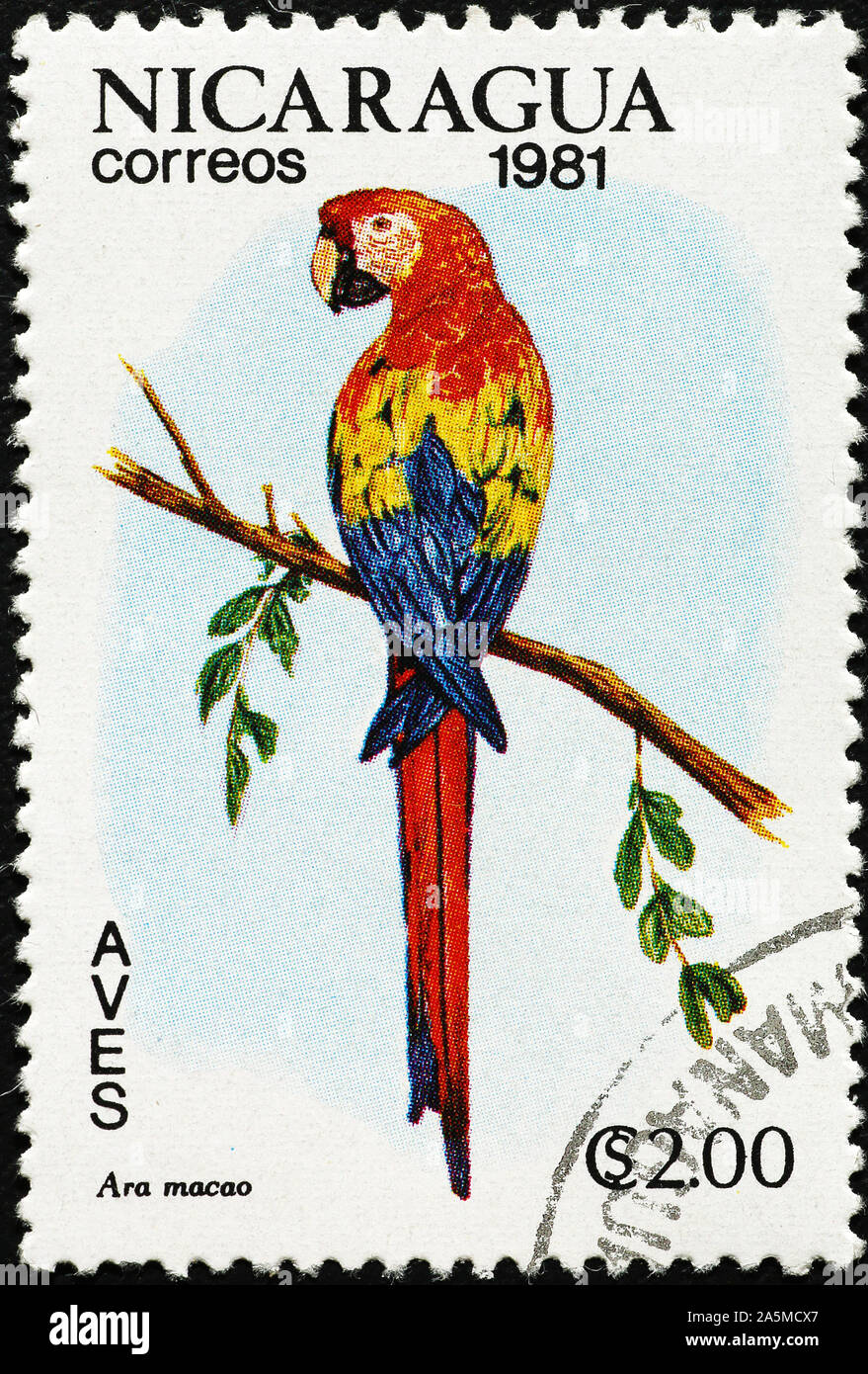 Estampilla postal nicaragua fotografías e imágenes de alta resolución -  Alamy