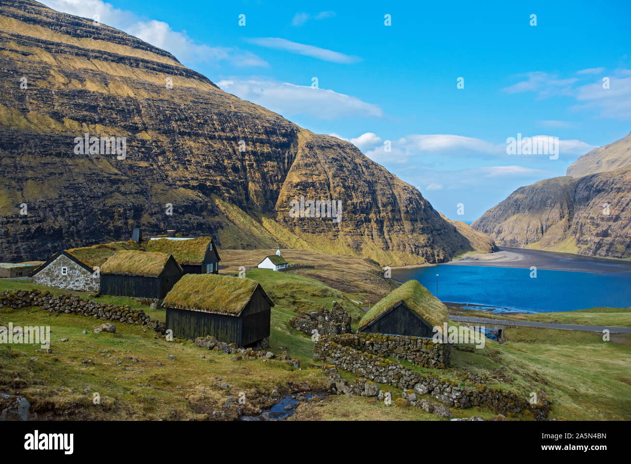 Islas Faroe Foto de stock