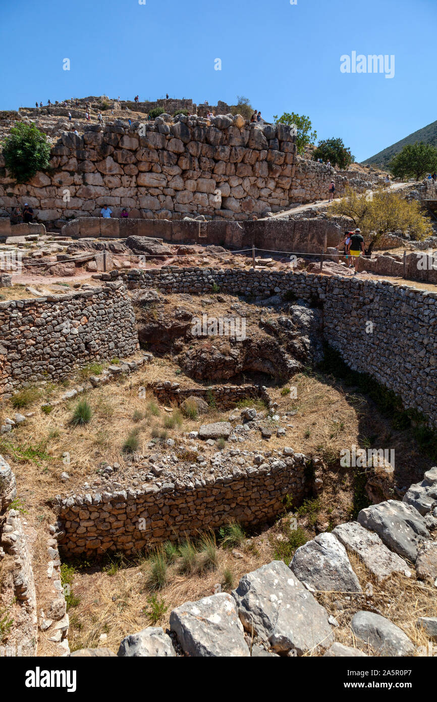 Círculo de la tumba de micenas fotografías e imágenes de alta resolución Alamy