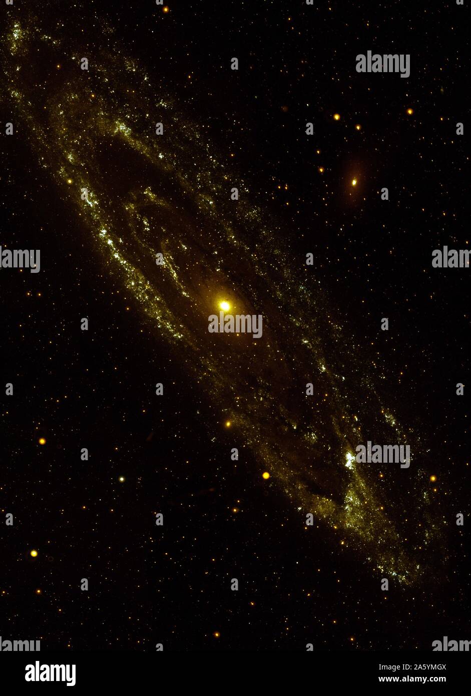 La gran galaxia de Andrómeda, Messier 31. La galaxia Andrómeda es la