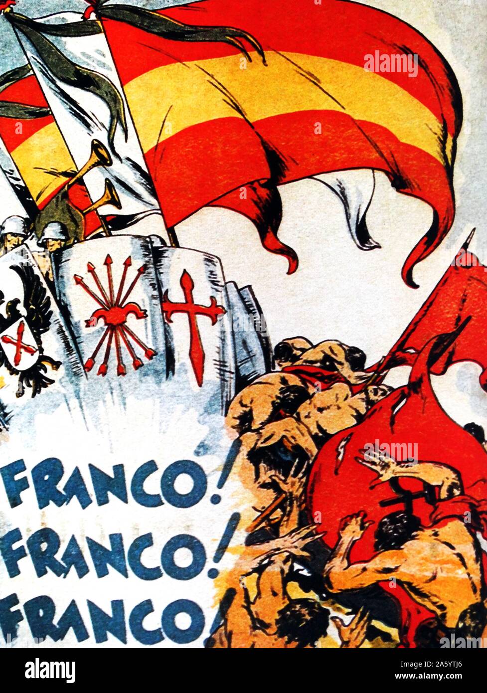 ,franco poster civil war fotografías e imágenes de alta resolución Alamy