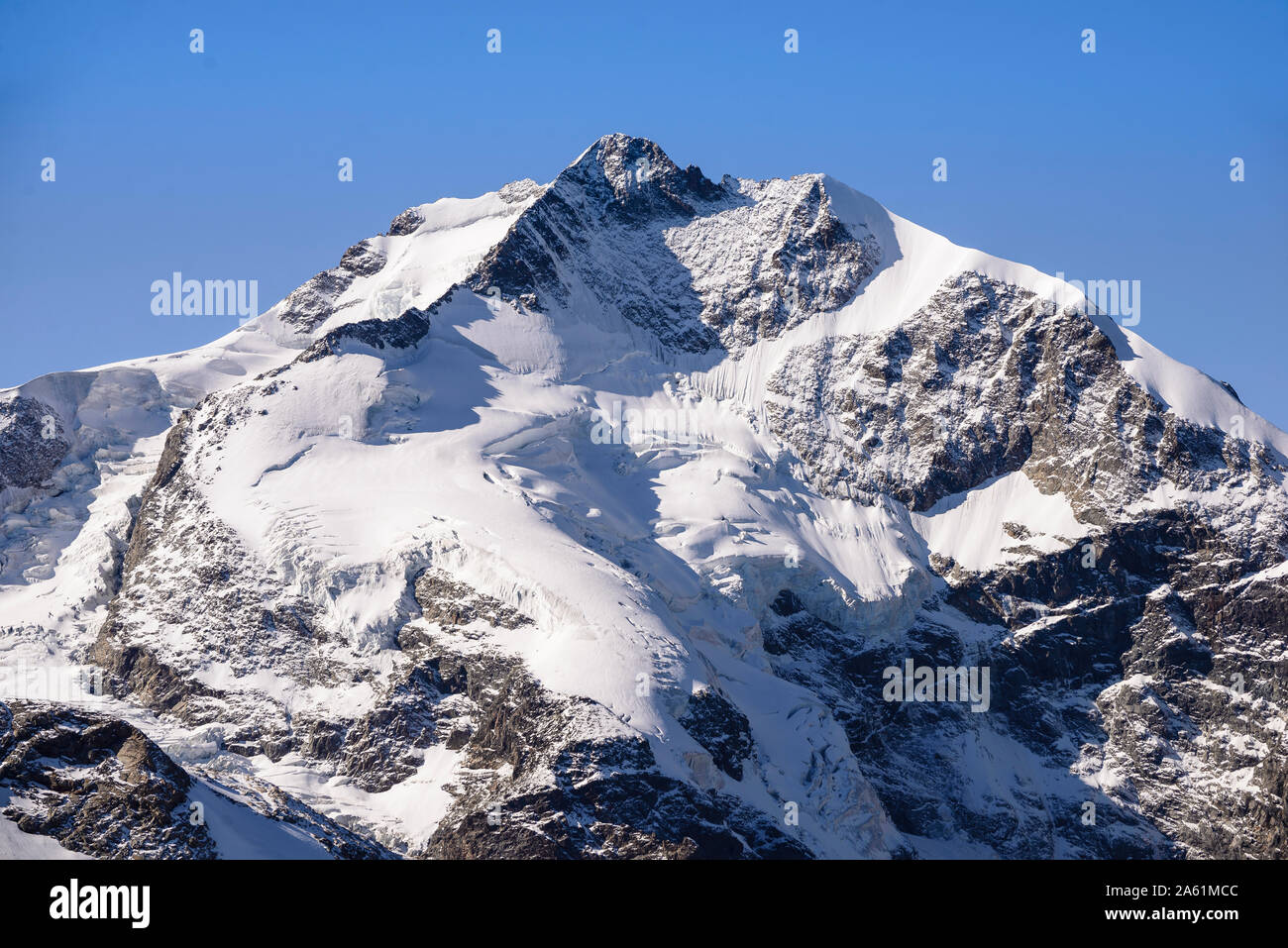 Diavolezza, Gletscher, cantón de Los Grisones, Schweiz, Europa Foto de stock
