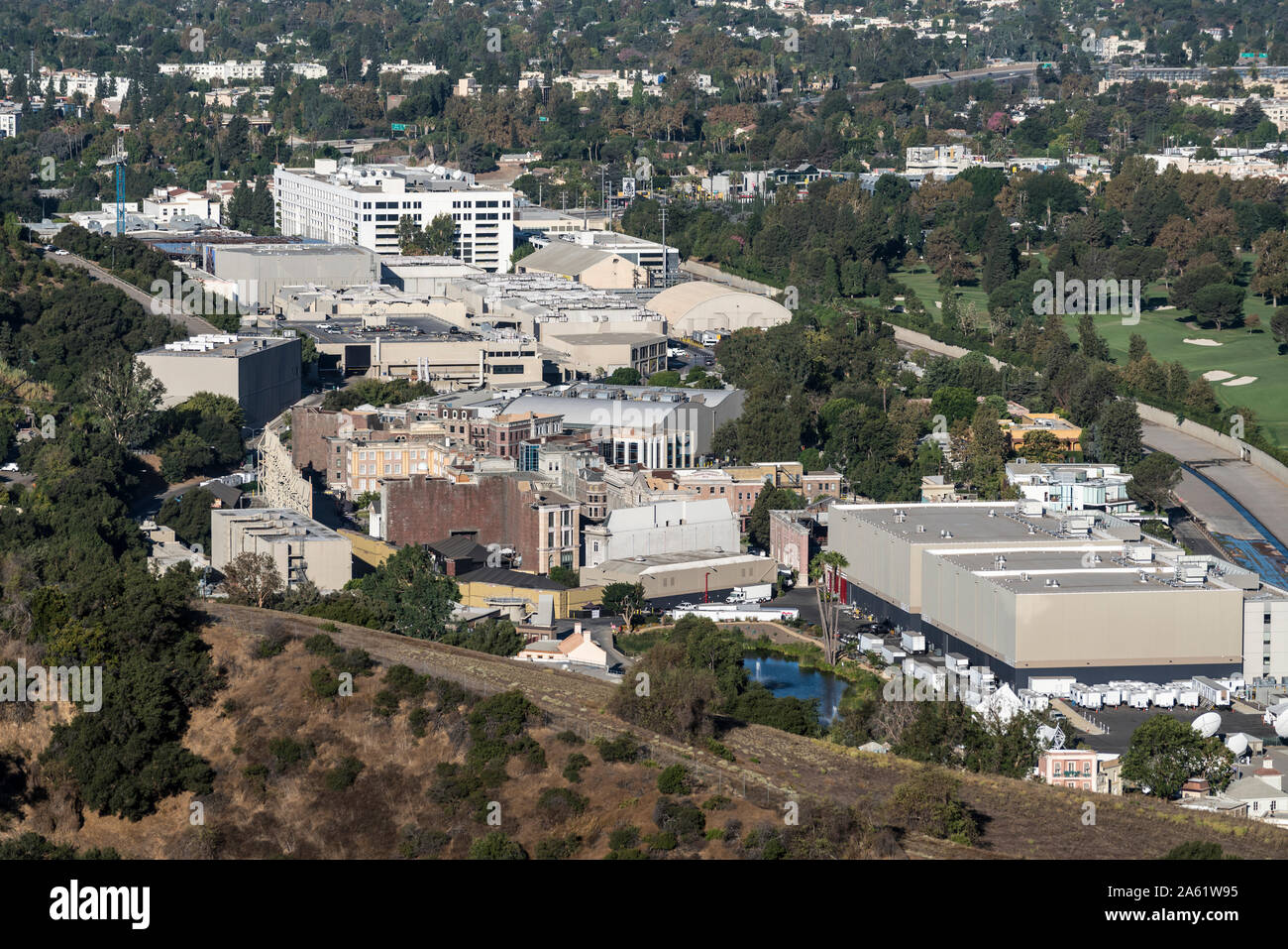 Universal City California Ee Uu 20 De Octubre De 2019 Manana Vista De La Cima De