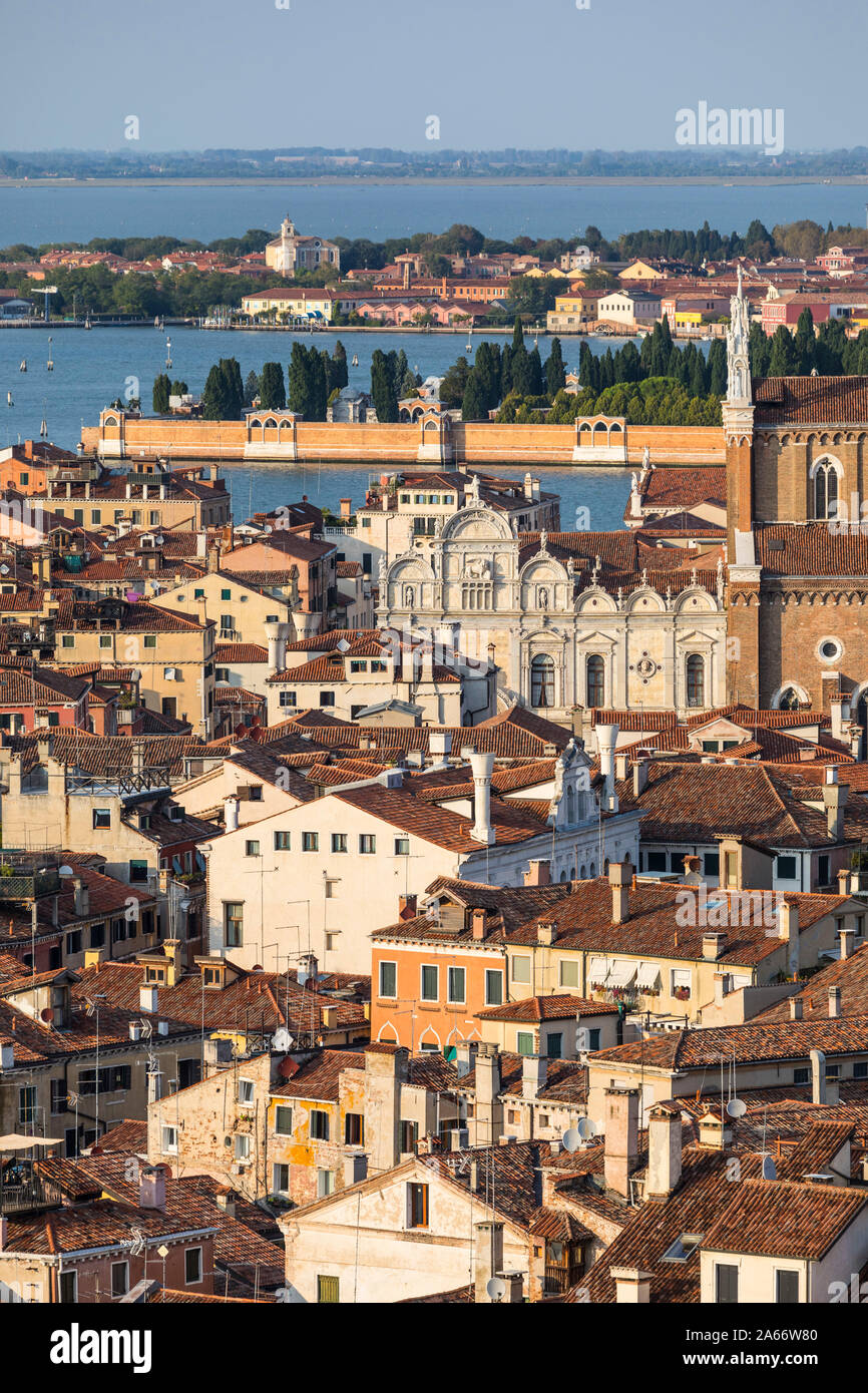 Área de Cannaregio de Venecia, Véneto, Italia Foto de stock