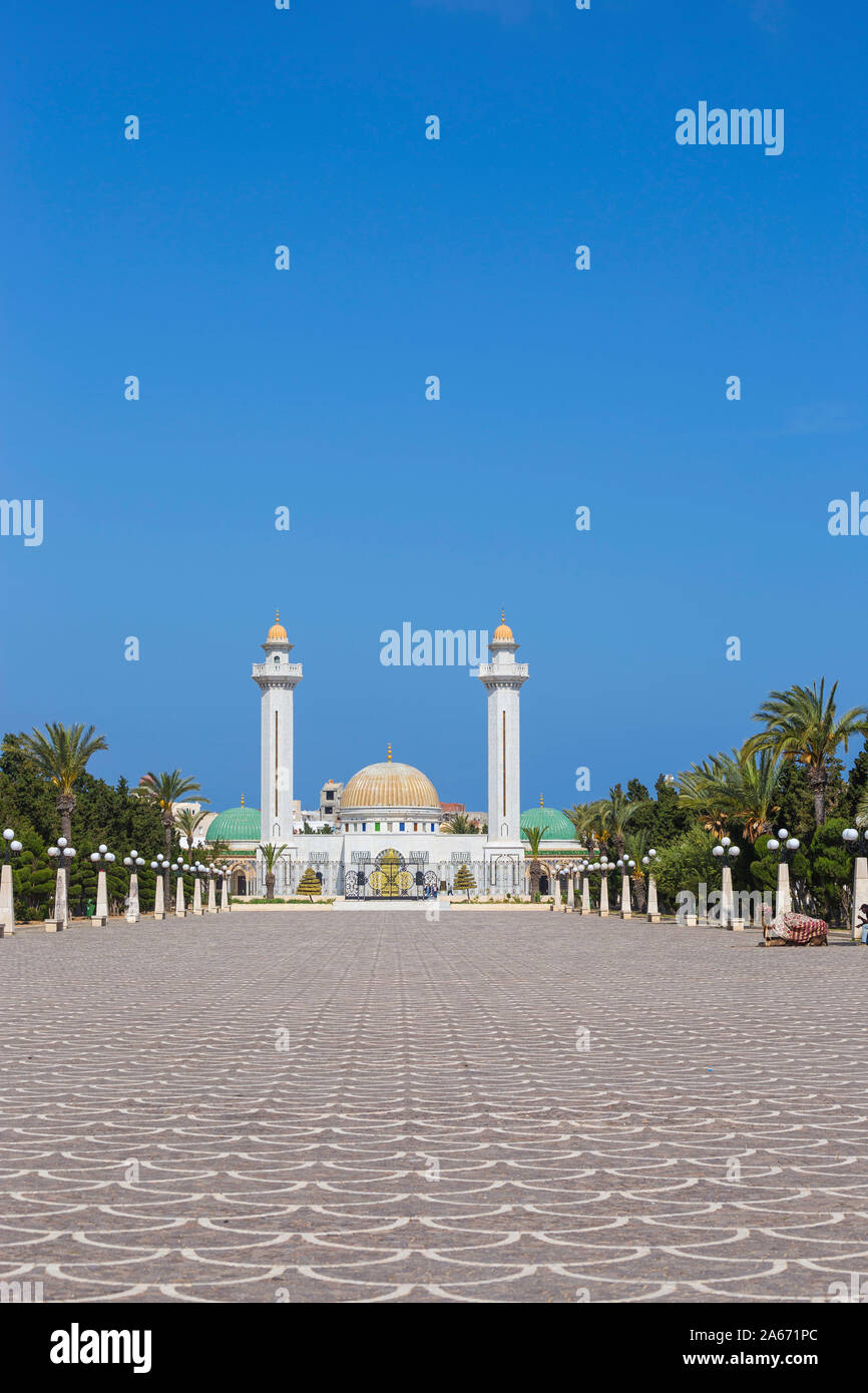 Túnez, Monastir, Bourguiba mausoleo Foto de stock