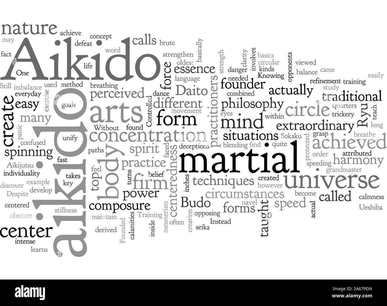 Tecnicas De Aikido Imágenes vectoriales de stock Alamy