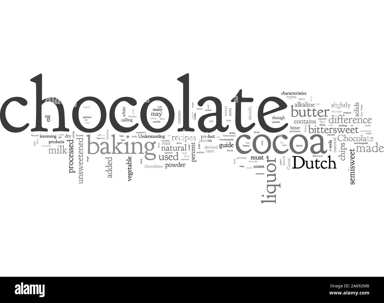 Guía de los panaderos de Chocolate Ilustración del Vector