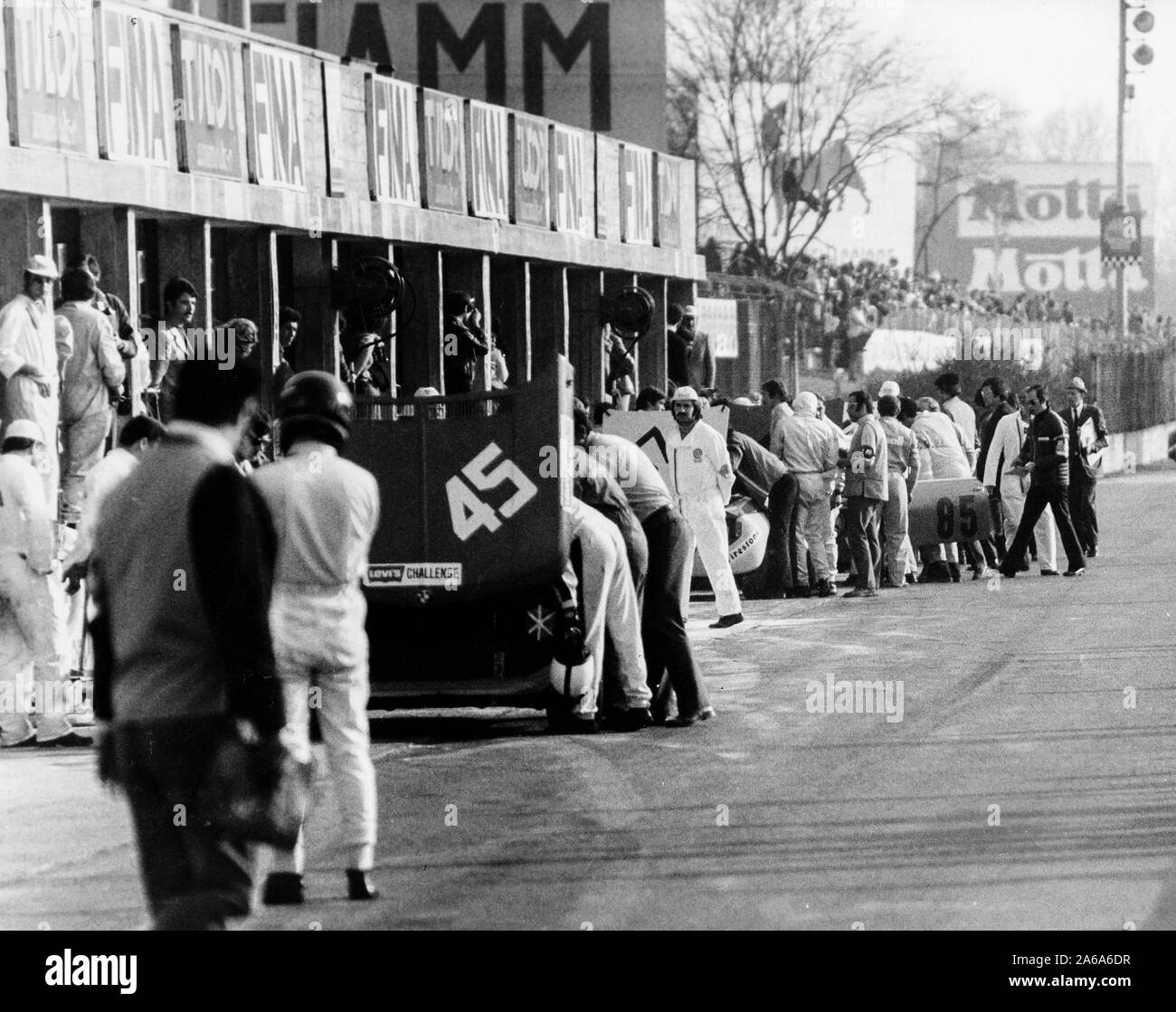 Gran Premio de Italia, Monza, 60s Foto de stock