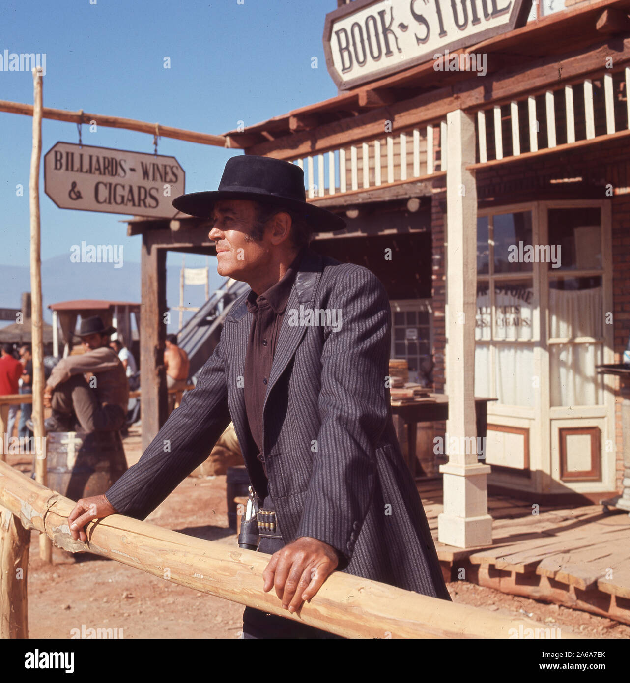 Henry Fonda, Érase una vez el oeste, 1968 Foto de stock