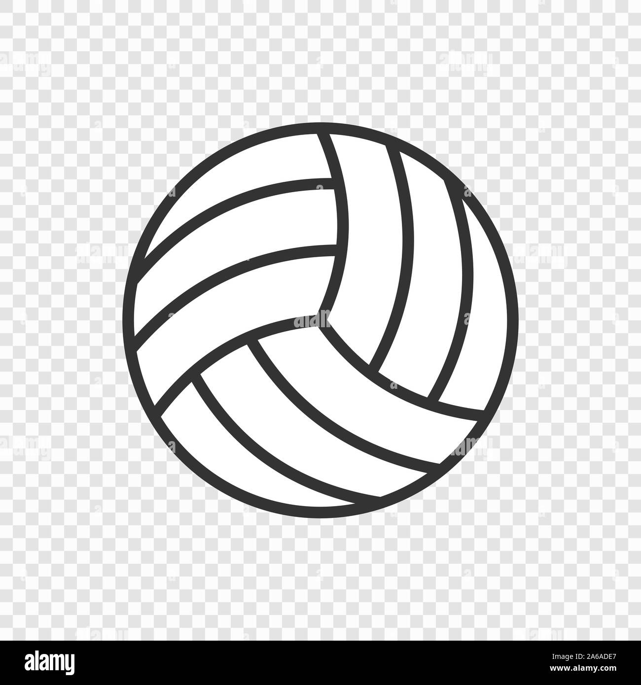 Descargar vóleibol. pelota para jugar voleibol. ilustración vectorial  aislado sobre fondo blanco. gr…