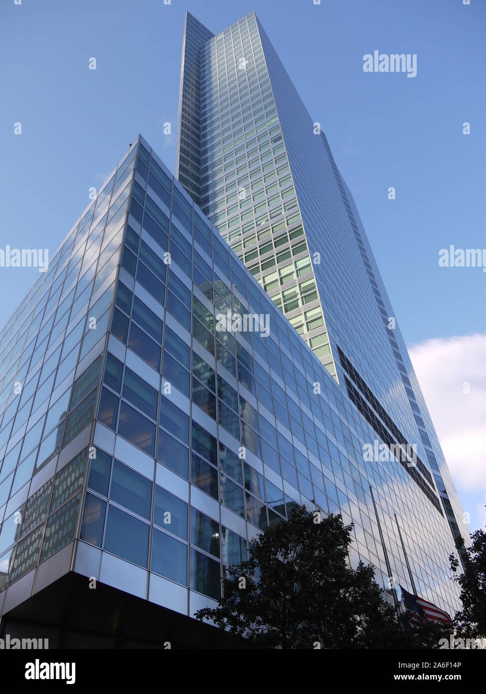 Edificio principal de Goldman Sachs en el distrito financiero de Nueva York Foto de stock