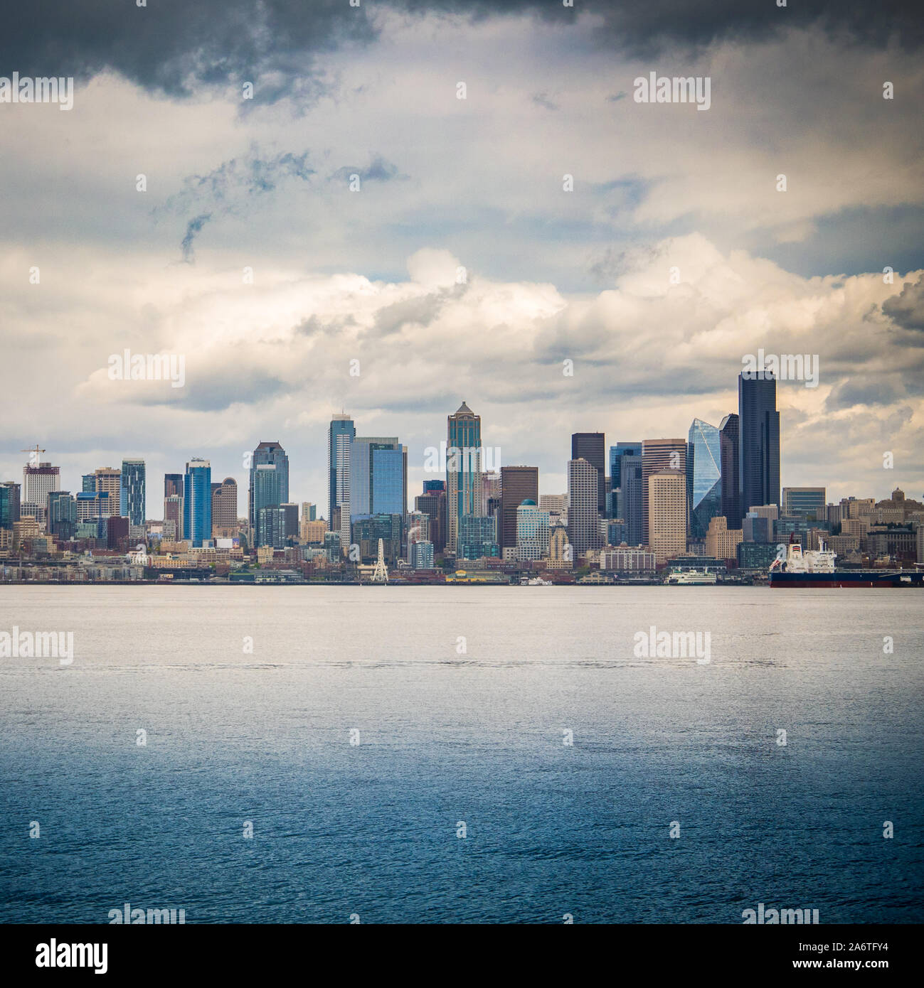 Seattle Seascape Foto de stock