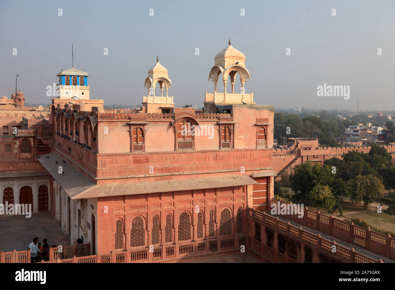 La India, Rajastán, Bikaner, Junagahr Fort Foto de stock