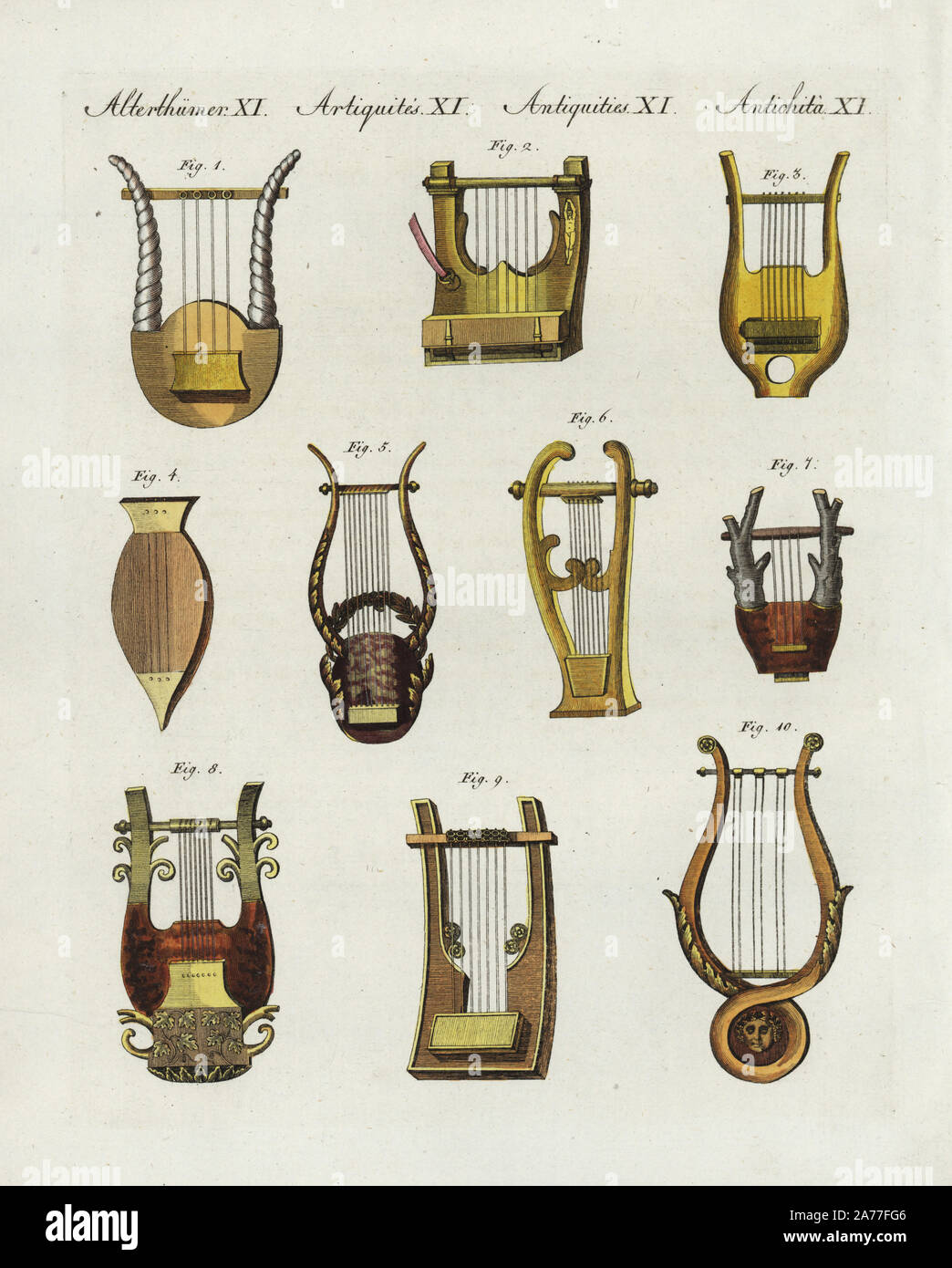 Ancient music instruments fotografías e imágenes de alta resolución - Alamy