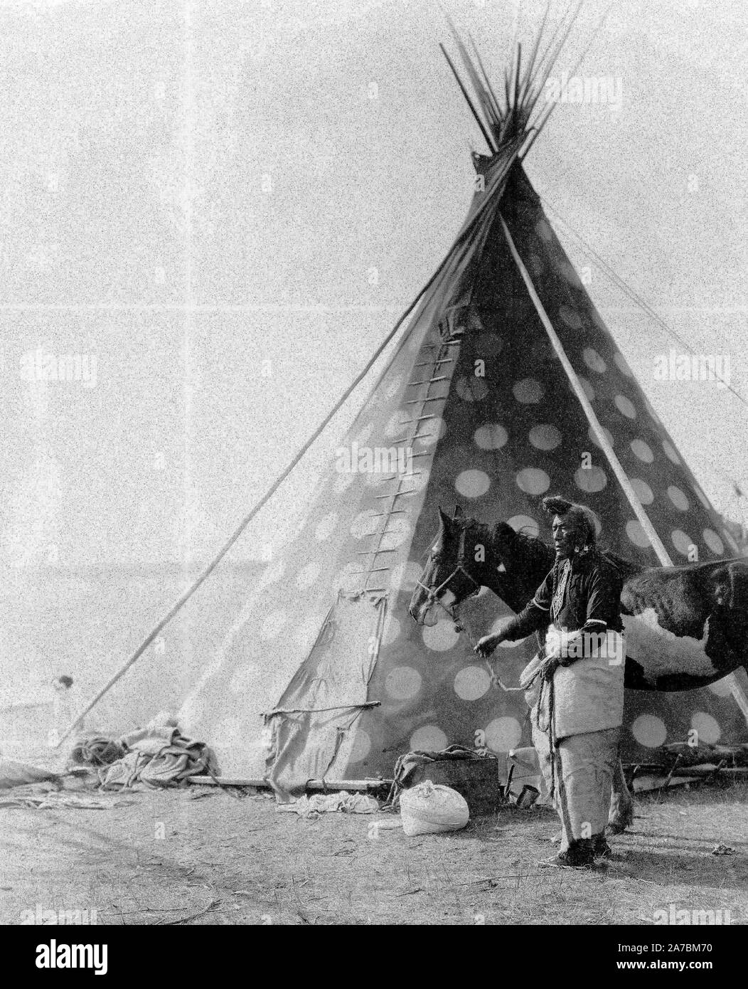 Indios nativos americanos de principios del siglo 20 fotografías e