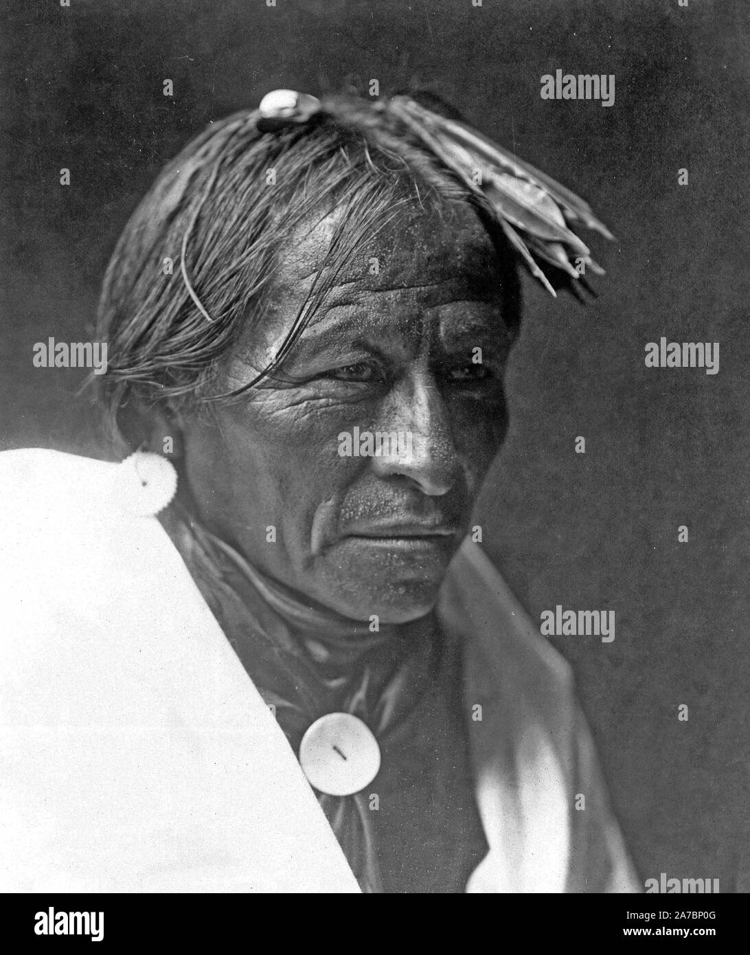 Indios nativos americanos de principios del siglo 20 Imágenes de stock