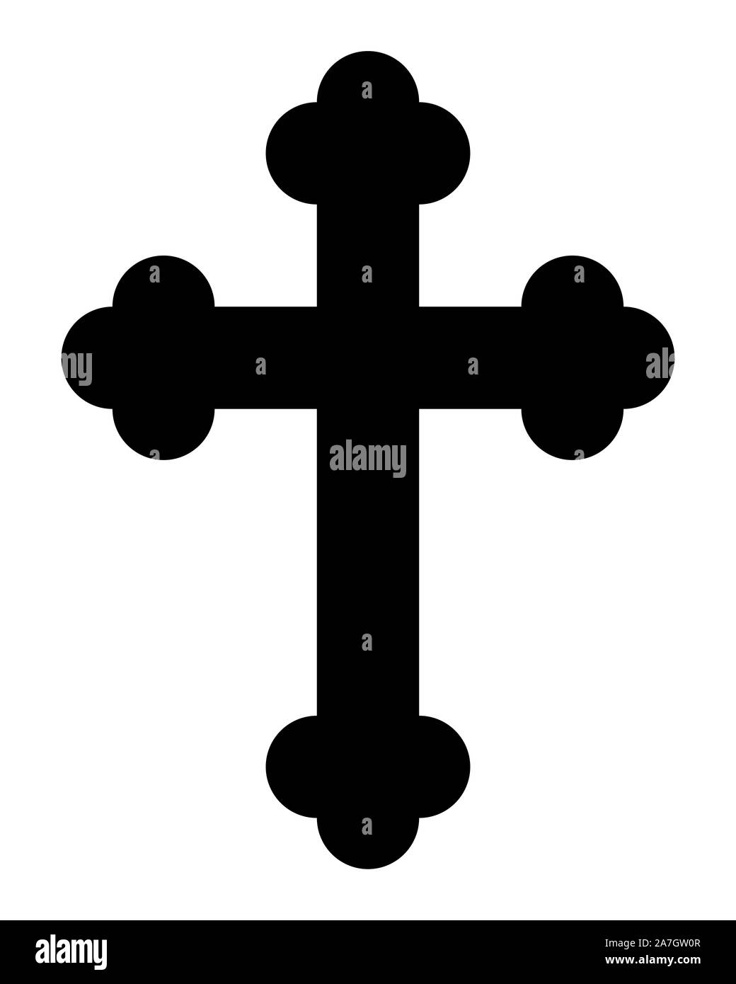 Símbolo de cruz ortodoxa Fotografía de stock - Alamy