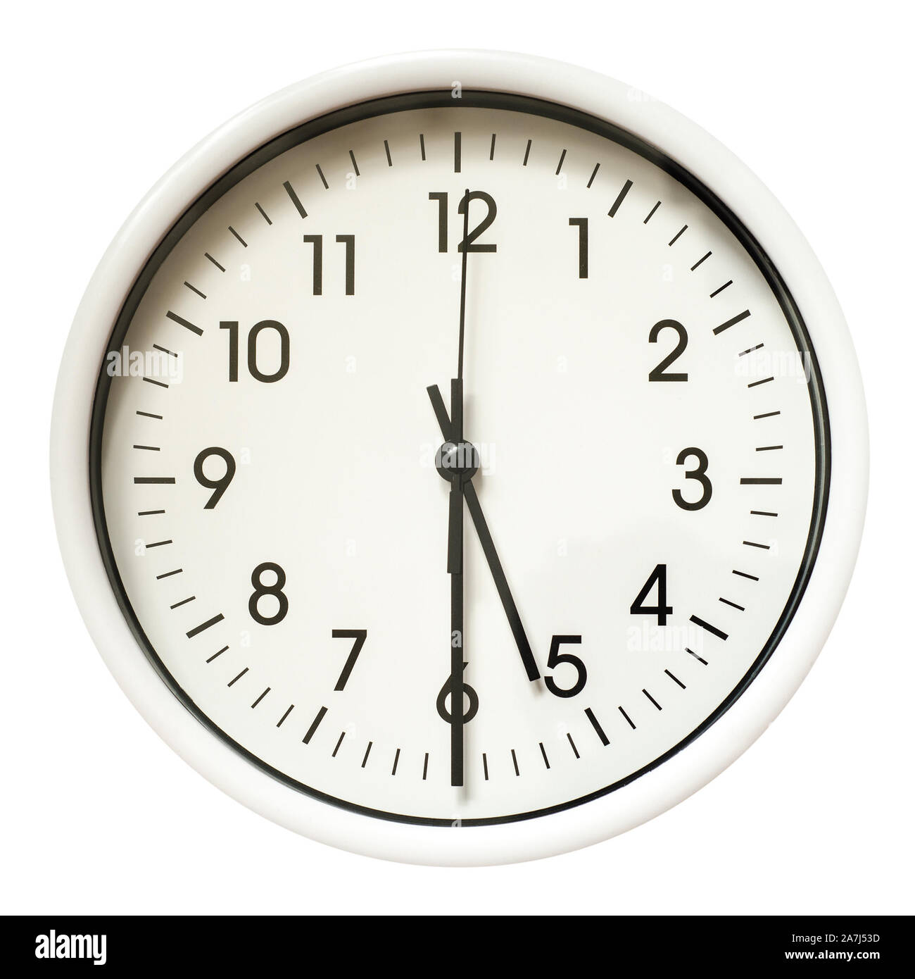 Reloj de pared blanco Imágenes recortadas de stock - Página 3 - Alamy