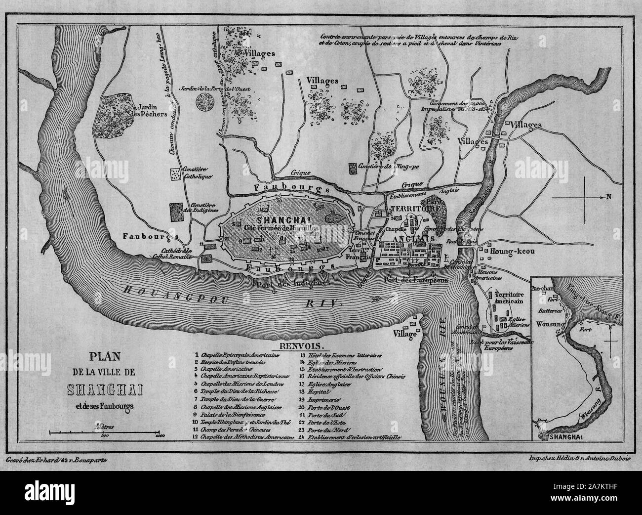 Plan De La Ville De Shanghai En 1860 Vue De La Vieille Ville Chinoise Et Des Etrangeres De Concesiones En 1860 Carte En Le Tour Du Monde Nouveau Jou Fotografia De Stock Alamy Plan De La Ville De Shanghai En 1860 Vue De La Vieille Ville Chinoise Et Des Etrangeres De Concesiones En 1860 Carte En Le Tour Du Monde Nouveau Jou Fotografia De Stock Alamy