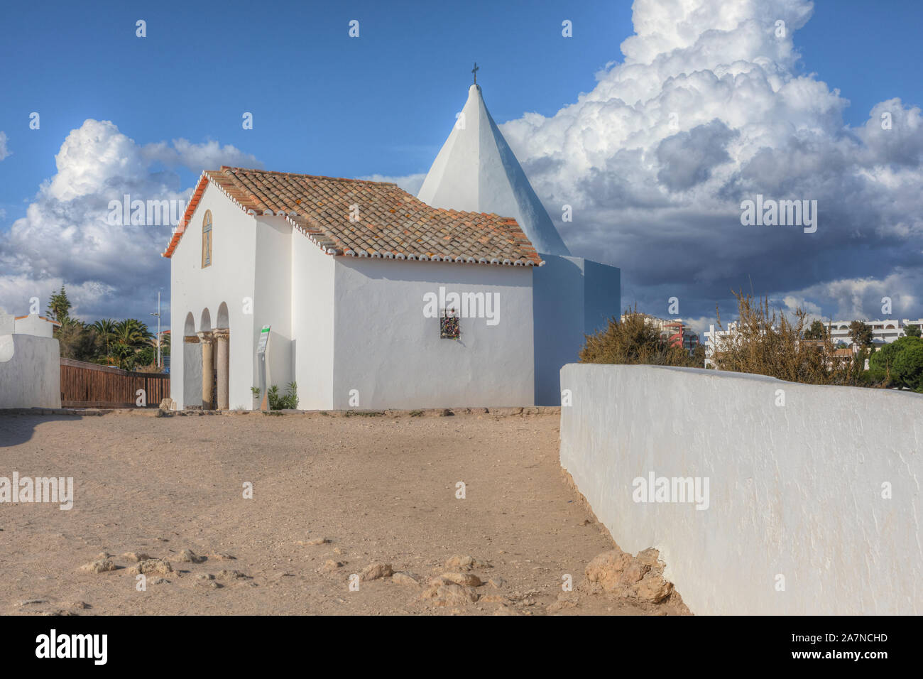 Fuerte de Nossa Senhora da Rocha, Lagoa, Algarve, Portugal, Europa Foto de stock