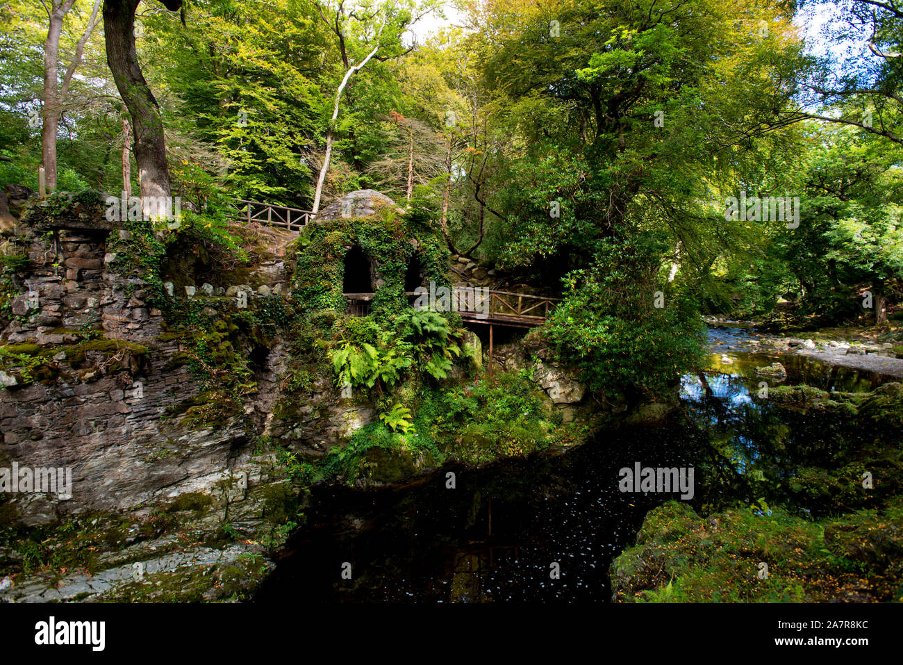 Tollymore Bryansford Park en Irlanda del Norte Foto de stock