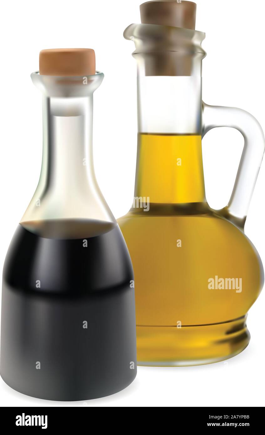 Balsamic oil Imágenes vectoriales de stock - Alamy