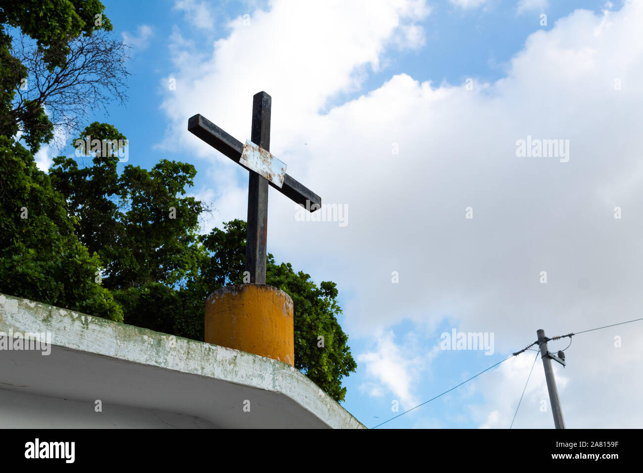 Culiacán, Sinaloa, México 10 de octubre 2019 tumbas decoradas con