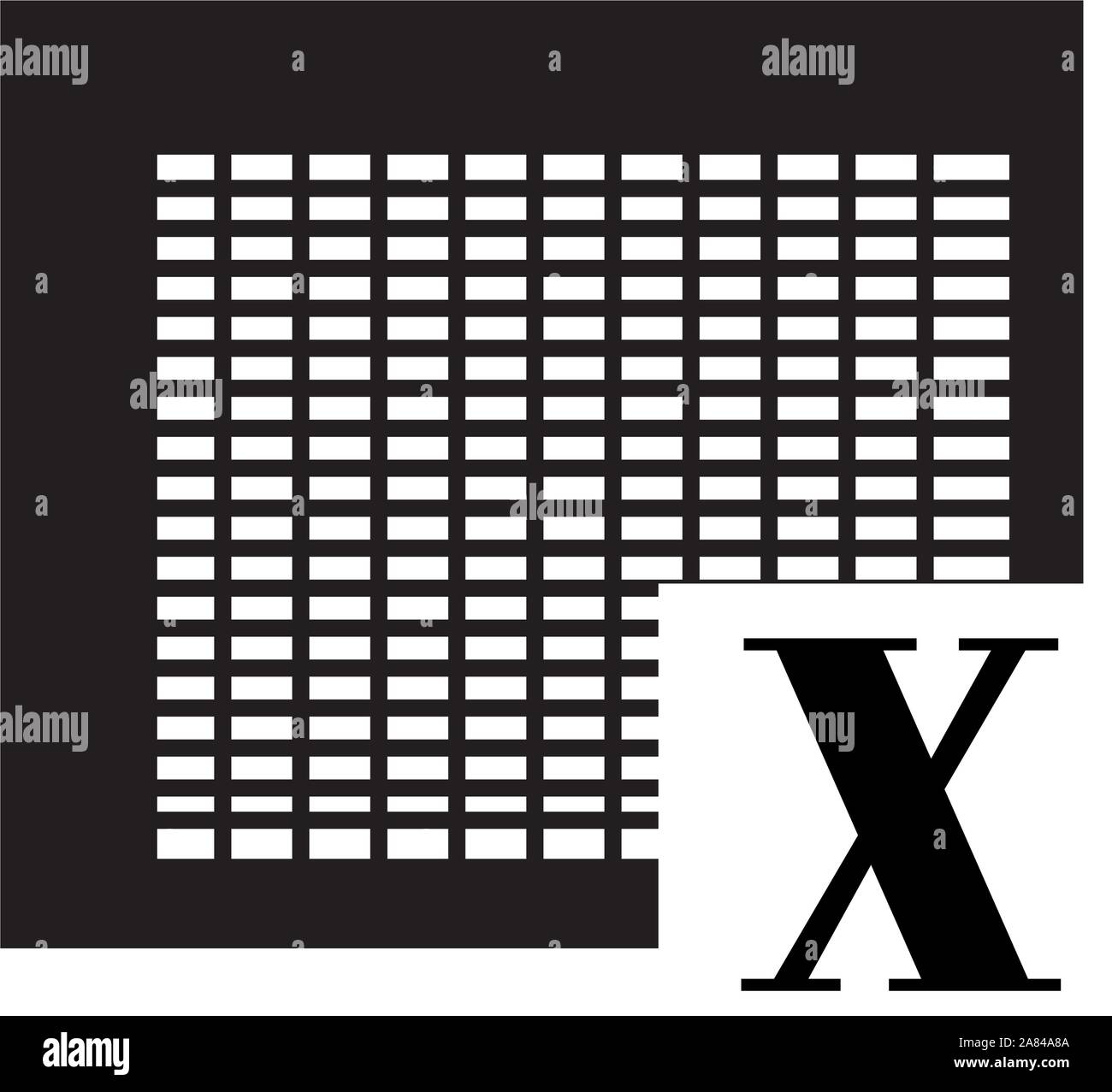 Icono De Excel Sobre Fondo Blanco Signo De Excel Imagen Vector De Stock Alamy Icono De Excel Sobre Fondo Blanco Signo De Excel Imagen Vector De Stock Alamy