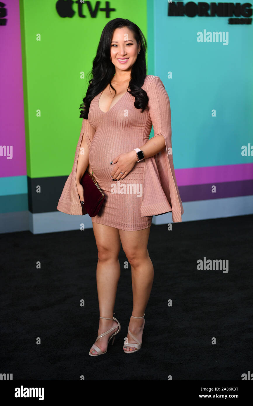 "La Mañana" de televisión Premiere, llegadas, Lincoln Center de David Geffen Hall, Nueva York, Estados Unidos - 28 Oct 2019 - Katherine Ko Foto de stock
