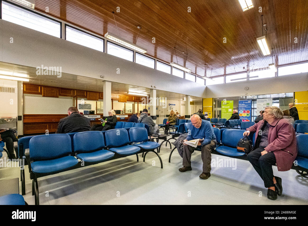 El area de espera Fotos e Imágenes de stock - Alamy