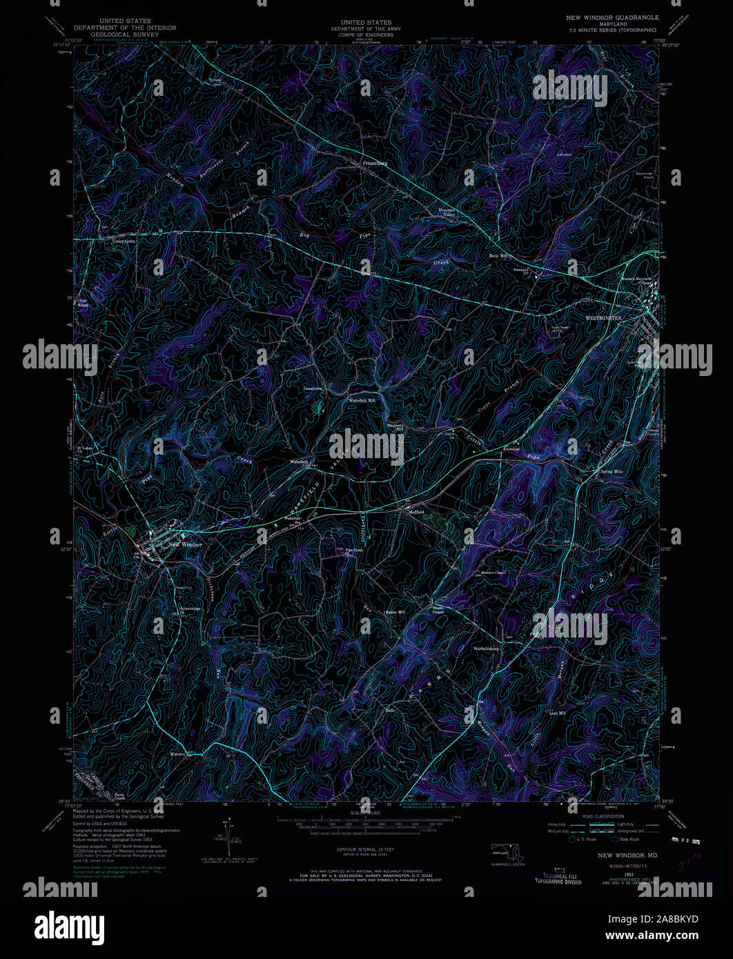 Nuevo mapa de windsor fotografías e imágenes de alta resolución Alamy