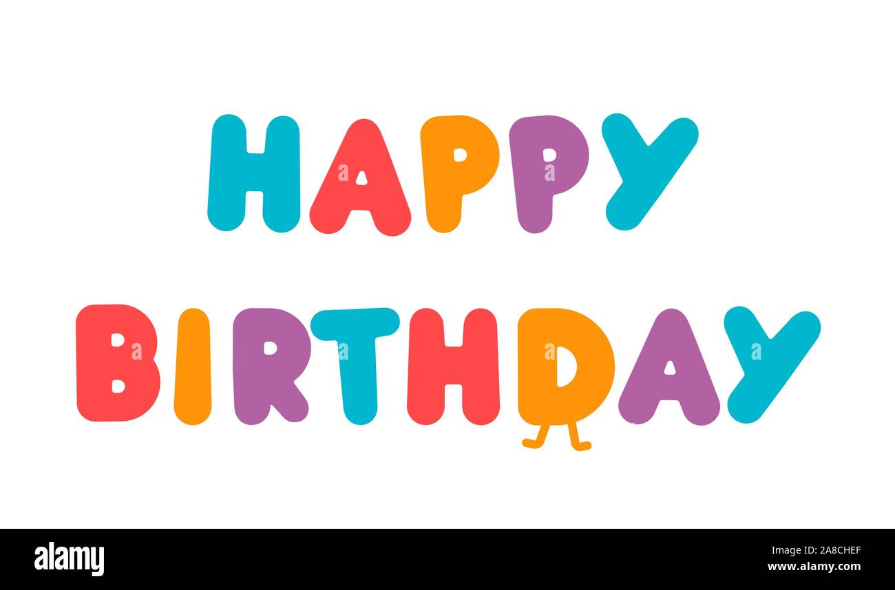 Tarjeta de cumpleaños de niños fotografías e imágenes de alta resolución -  Alamy