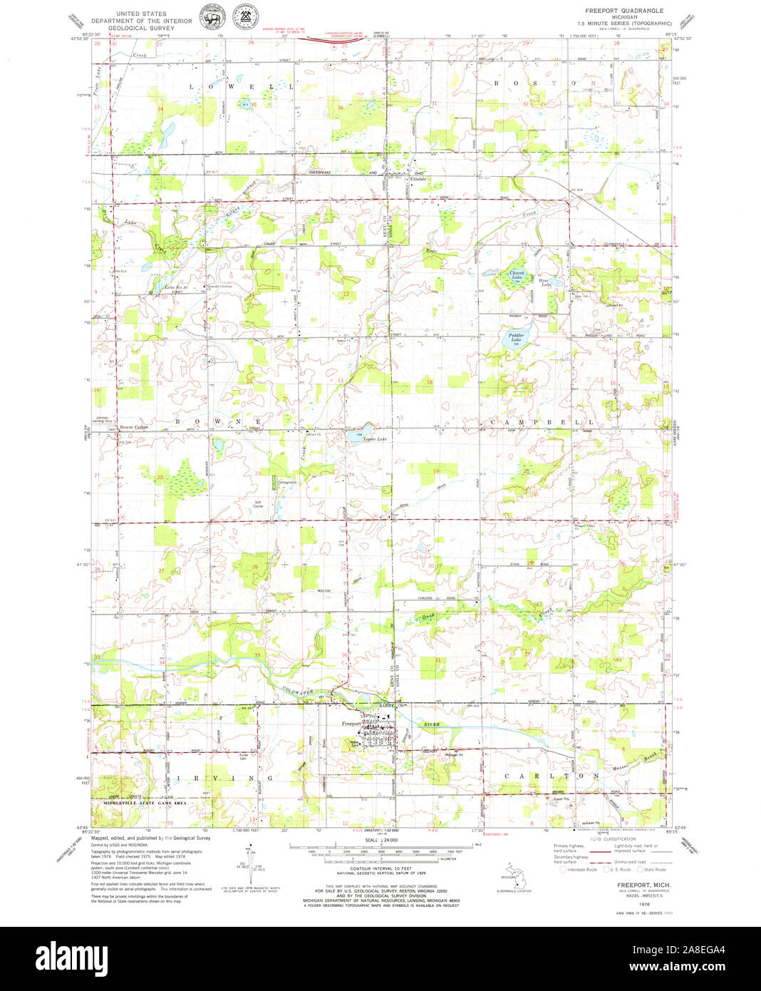 Mappa di freeport Imágenes recortadas de stock Alamy