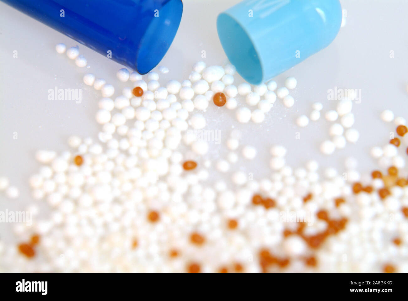 Arzneimittel, Kapsel, Pillen, placebo, Medizin, Tabletten, Foto de stock
