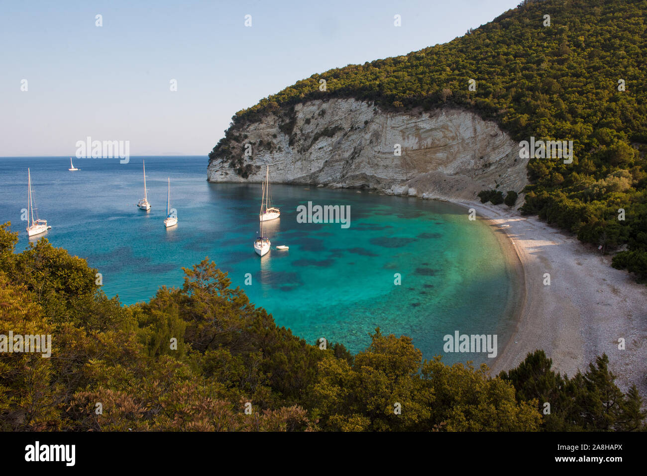 Atokos isla en la Periferia de Islas Jónicas Grecia Foto de stock