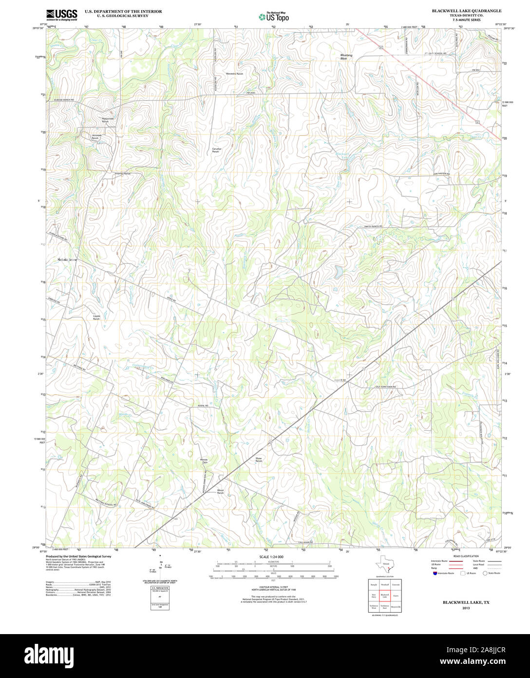 Mapa de blackwell texas fotografías e imágenes de alta resolución Alamy