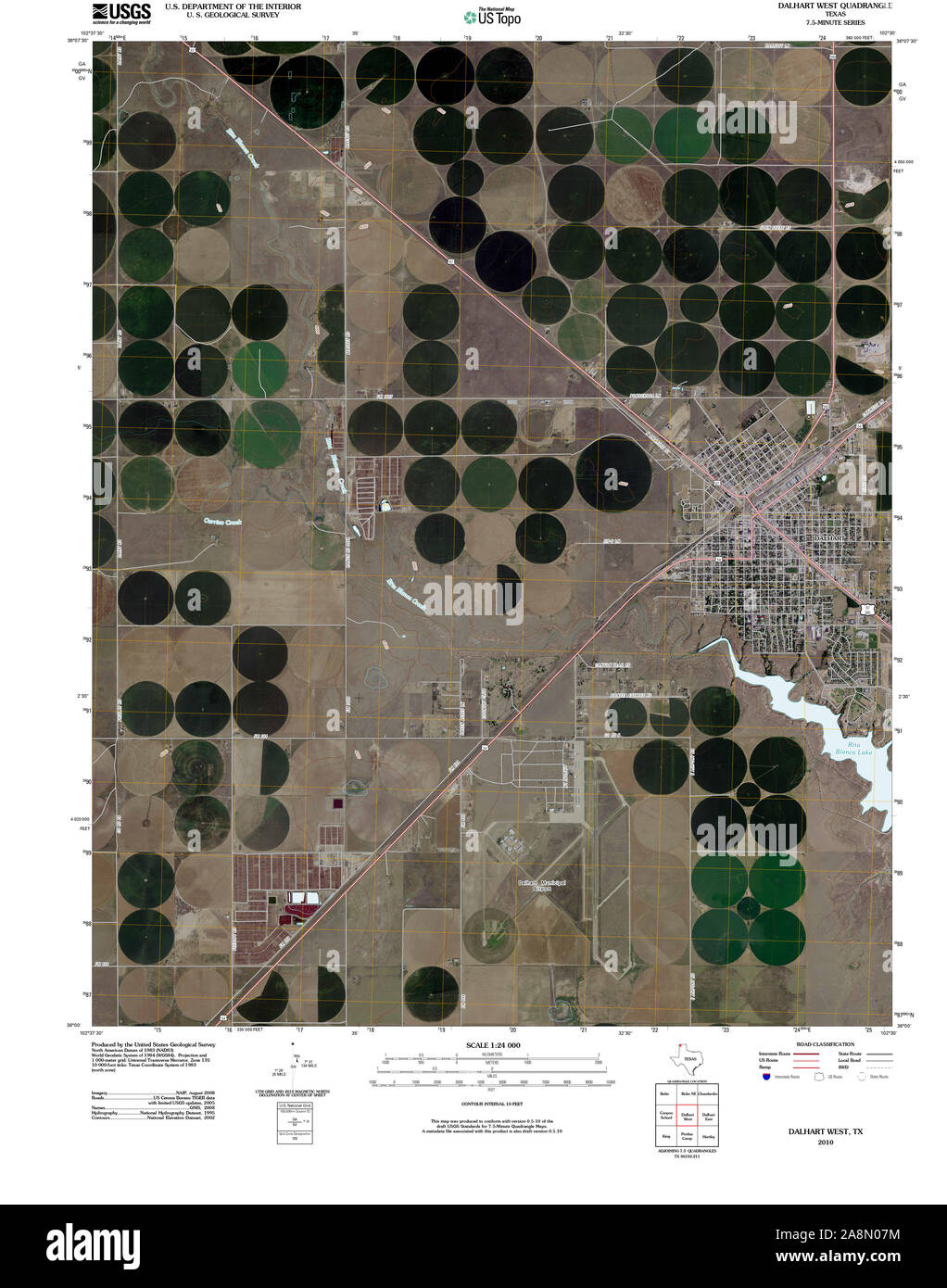 Mapa de dalhart texas fotografías e imágenes de alta resolución Alamy
