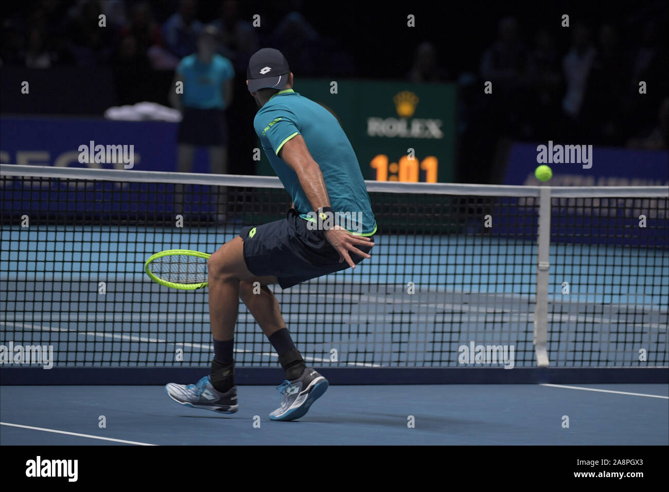 Londres, Italia. 10 Nov, 2019. berettini durante Nitto finales ATP - Tenis Internationals - Crédito: LPS/Roberto Zanettin/Alamy Live News Foto de stock