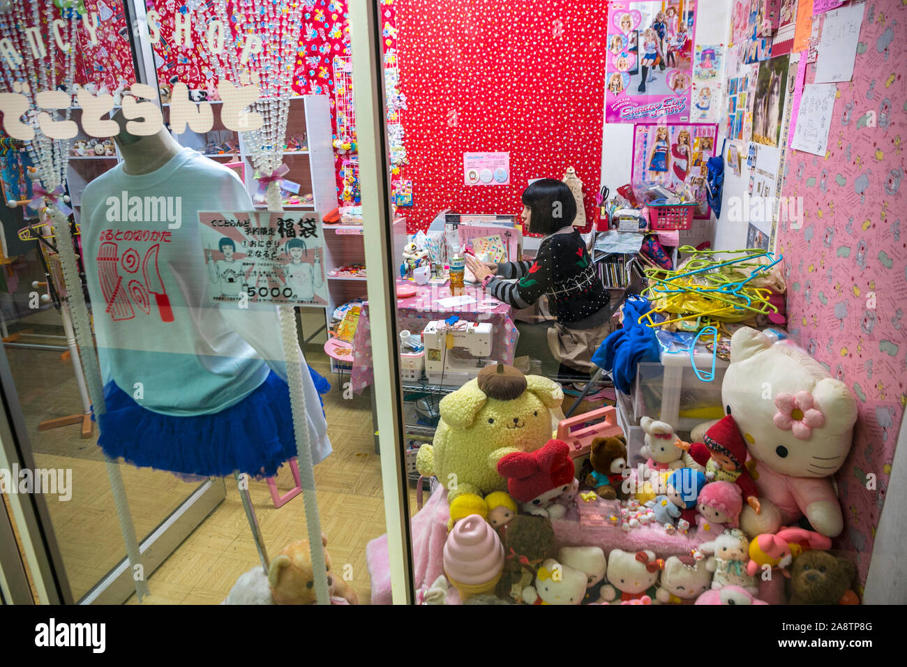 Nakano Broadway Shopping Complex, Nakano, Tokyio, Japón, Asia Foto de stock