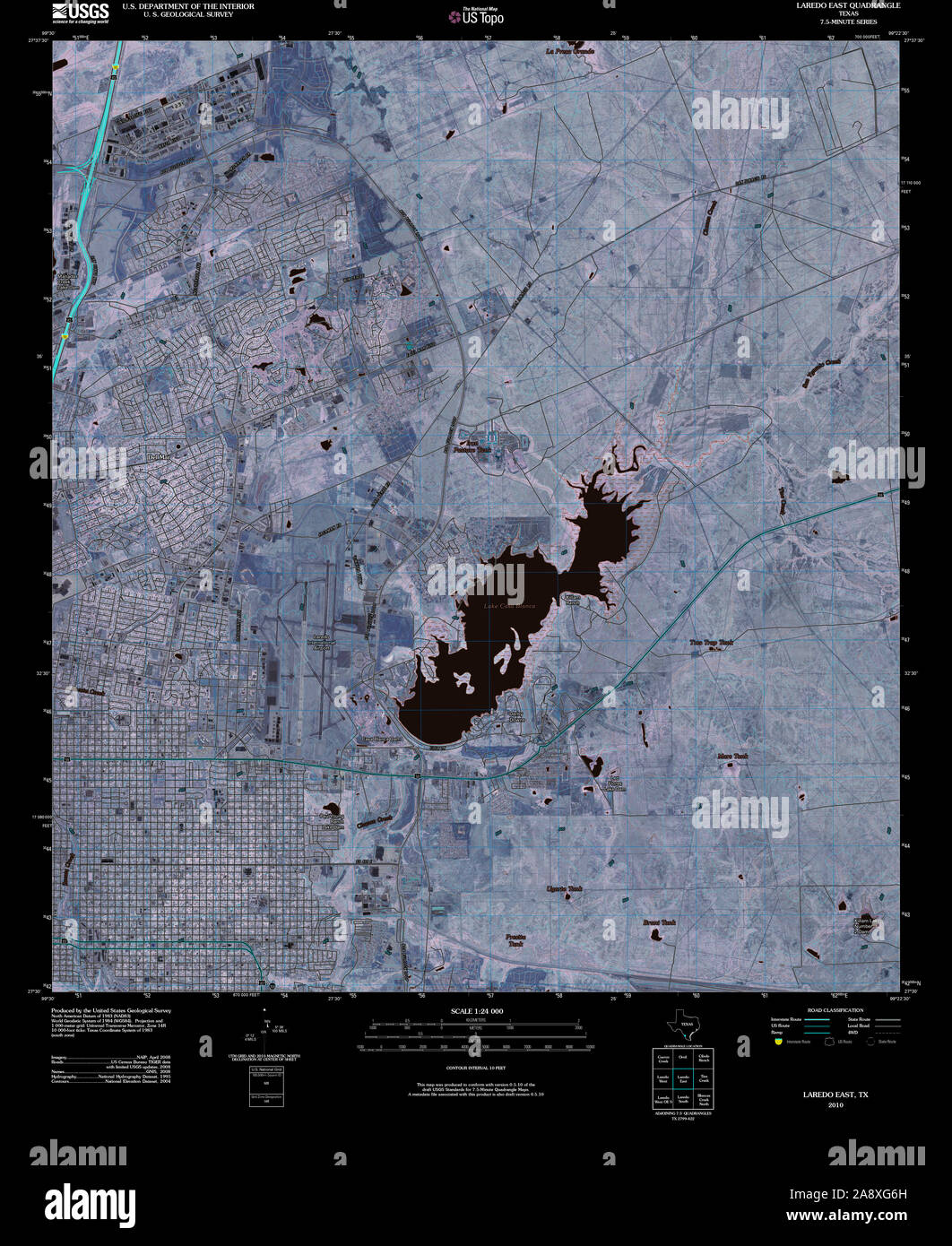 Map of laredo texas fotografías e imágenes de alta resolución Alamy