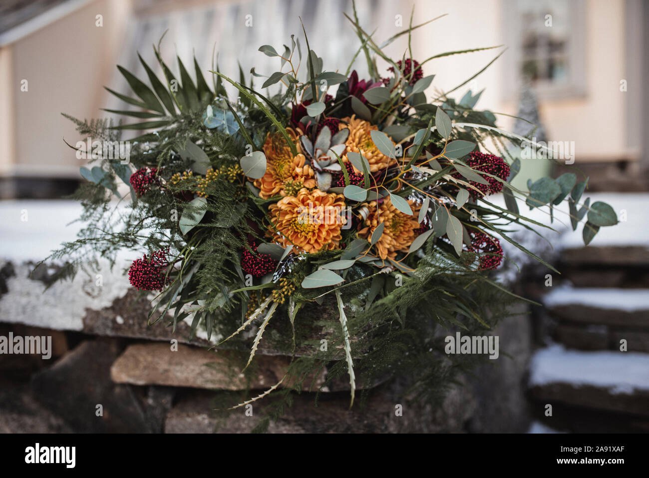 Bouquet de flores Foto de stock