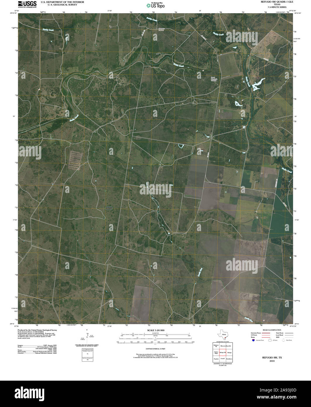 Mapa del refugio texas fotografías e imágenes de alta resolución Alamy