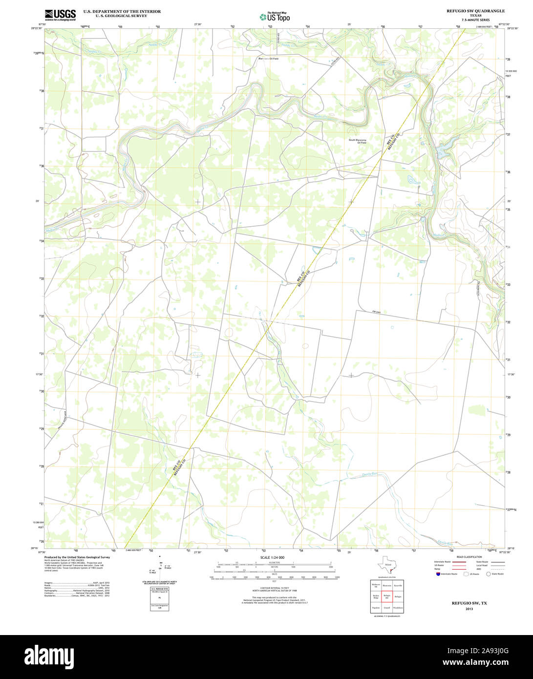 Mapa del refugio texas fotografías e imágenes de alta resolución Alamy