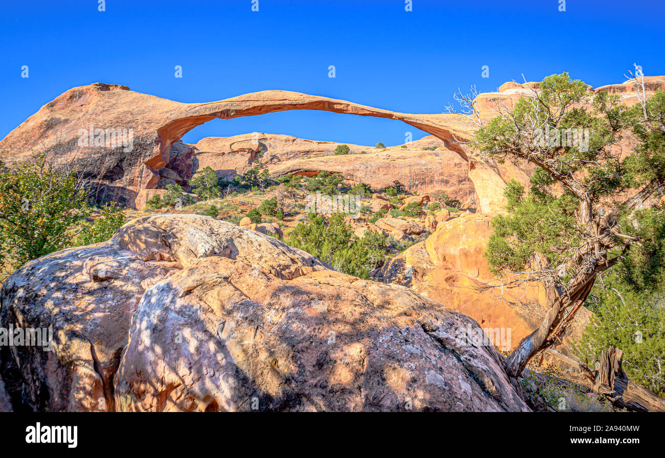 Arco de paisaje Foto de stock