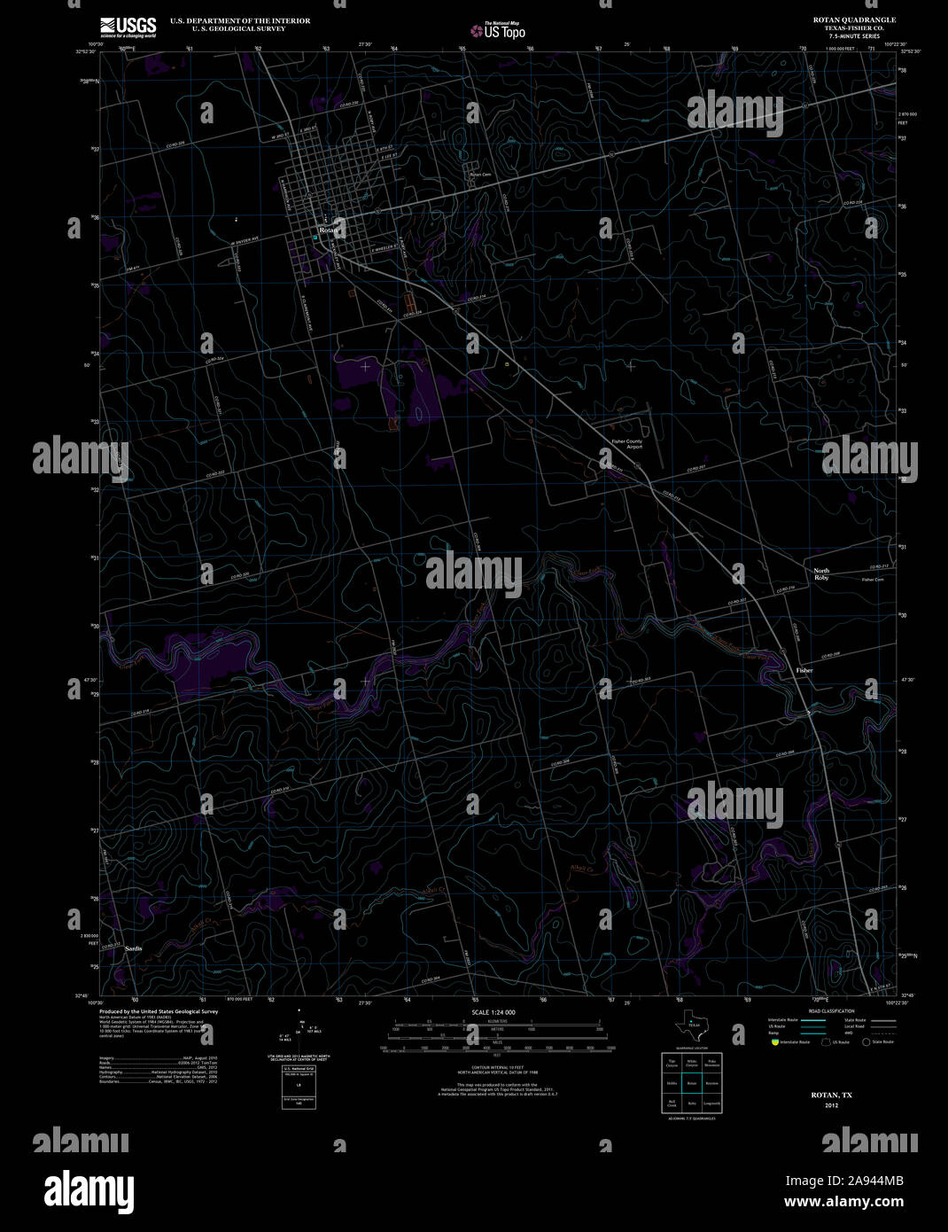 Mapa de rotan texas fotografías e imágenes de alta resolución Alamy
