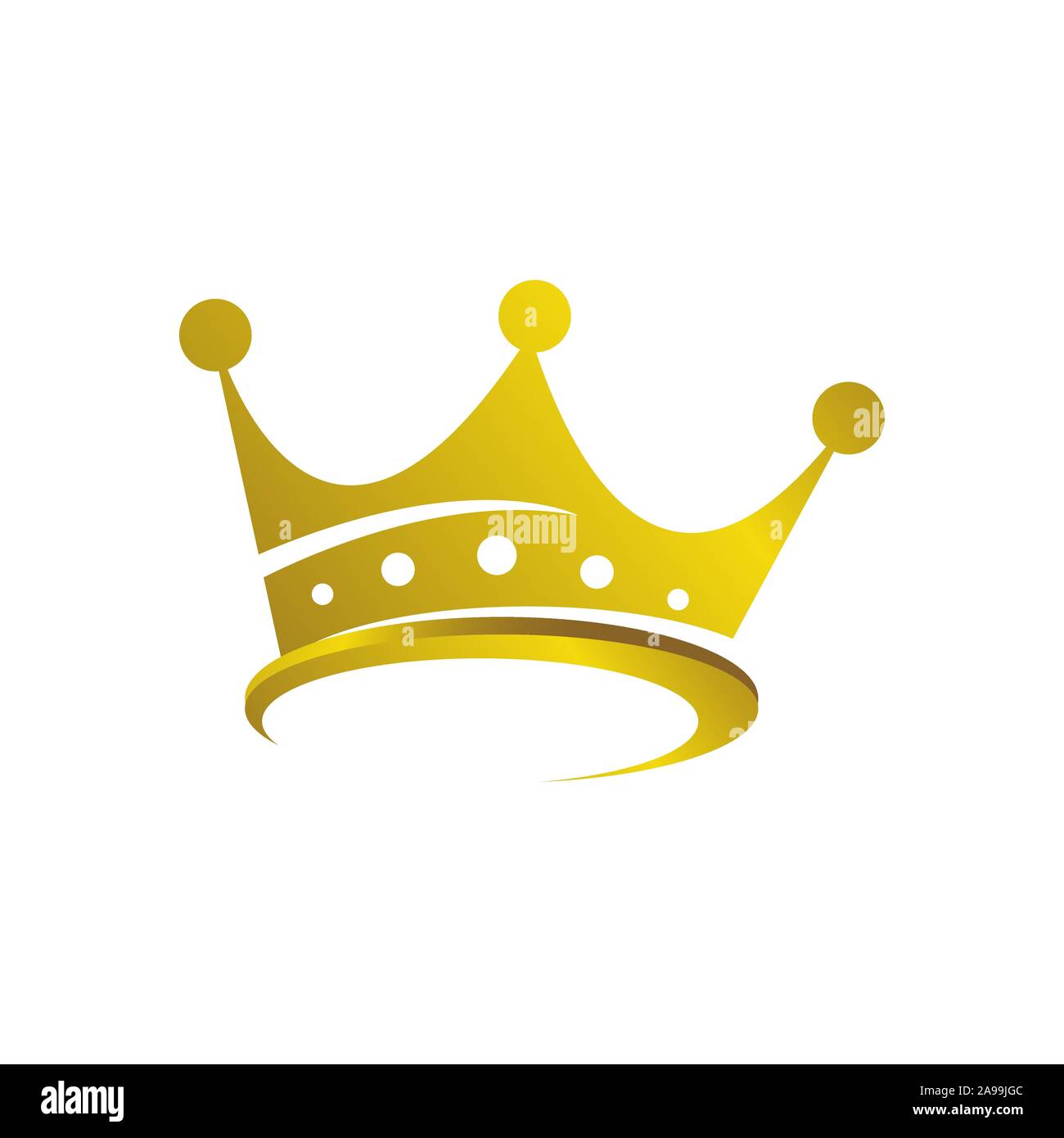 Silueta de corona dorada. Coronas reales, coronación rey y la reina de lujo  tiara siluetas iconos vector conjunto Imagen Vector de stock - Alamy