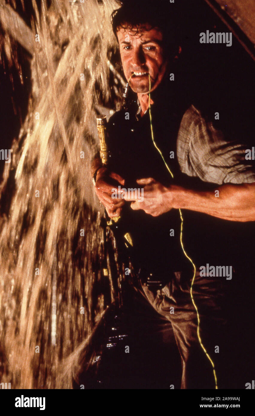 Sylvester Stallone, luz diurna, 1996 Foto de stock