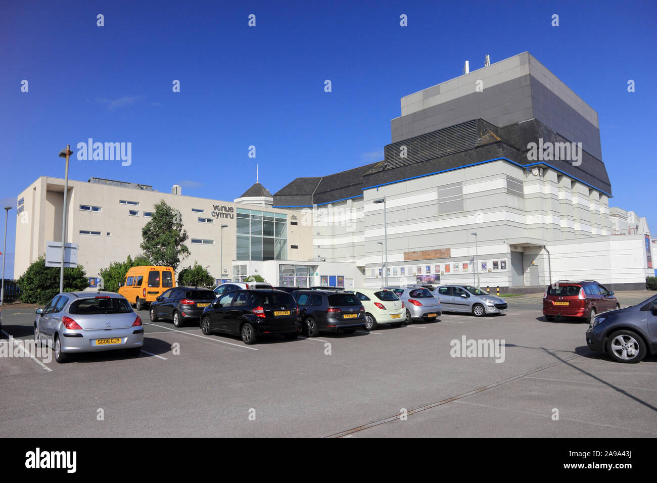 Venue Cymru Theatre y centro de conferencias, Llandudno Foto de stock